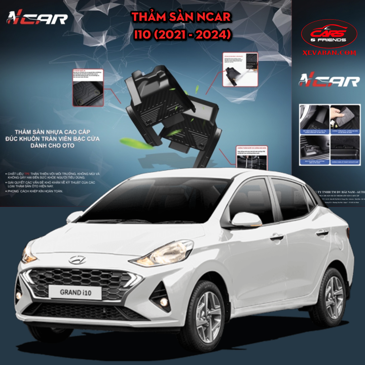 Thảm sàn Ncar cho HYUNDAI i10